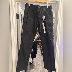 5.11 Tactical Women's Tall Black Cargo Pants